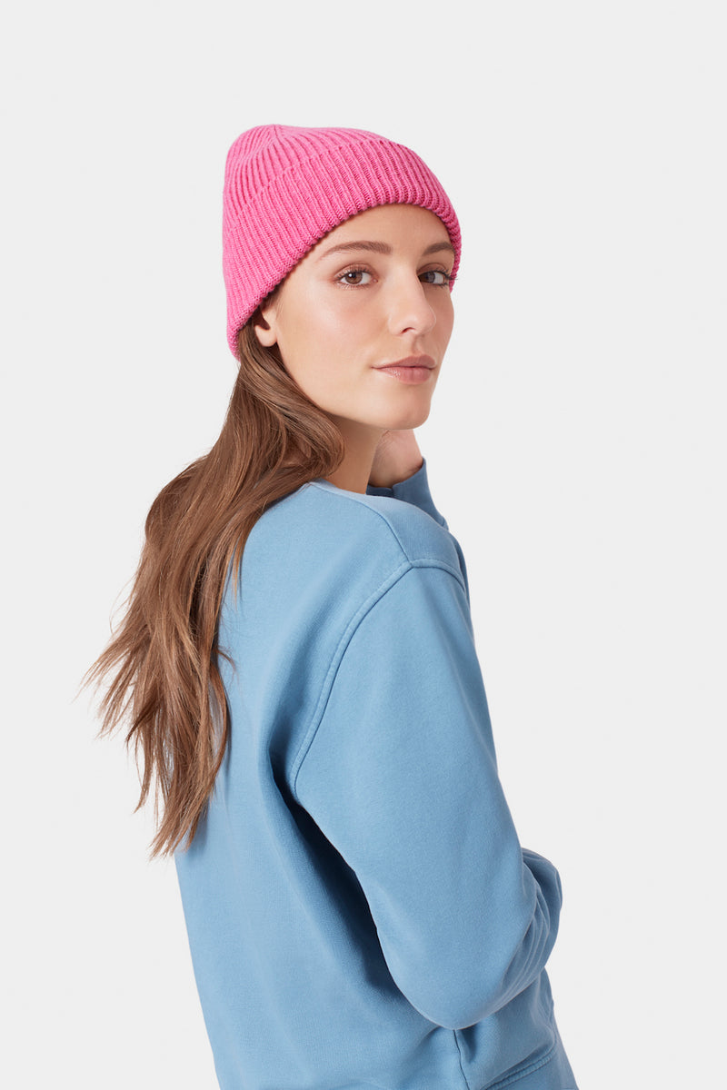 Colorful Standard Mütze - Merino Wool Beanie - Bubblegum Pink