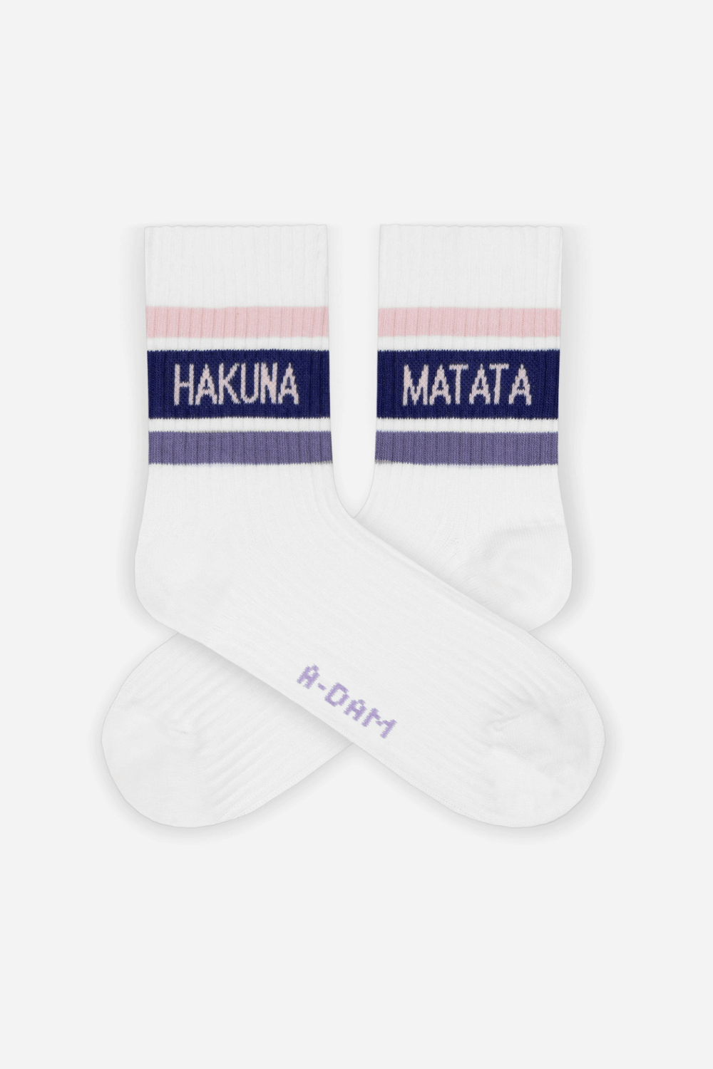 Crewsocke - purple Hakuna- Matata- Lila